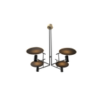 Accord Lighting 1641.45 Dot Accord Pendant in Sand