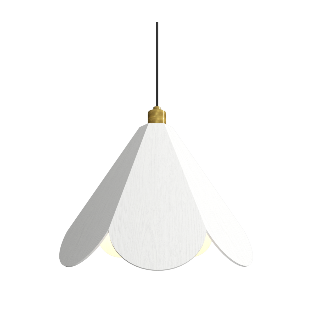 Accord Lighting 1656.47 Aura Accord Pendant in Organic White
