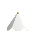 Accord Lighting 1656.47 Aura Accord Pendant in Organic White