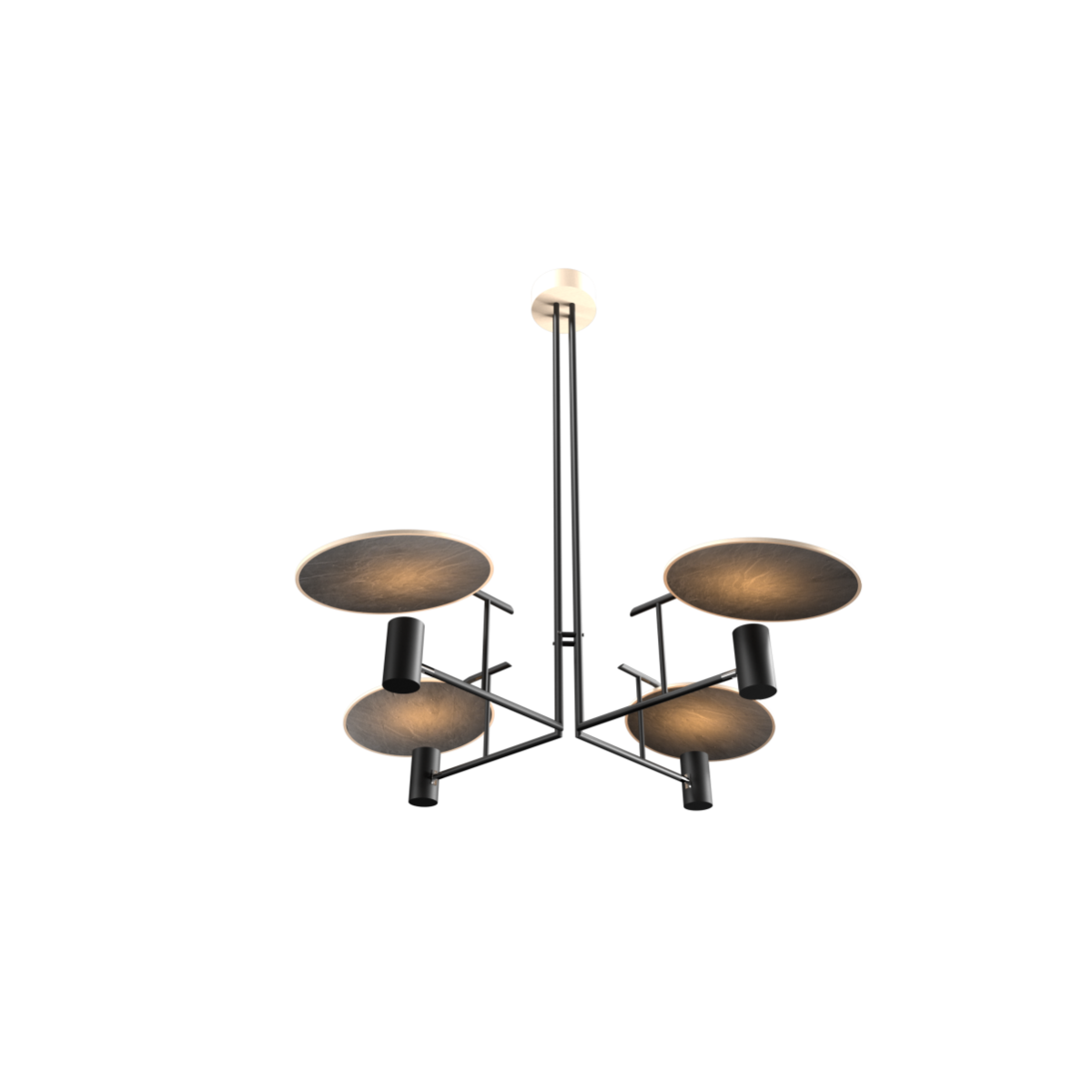 Accord Lighting 1641.48 Dot Accord Pendant in Organic Cappuccino