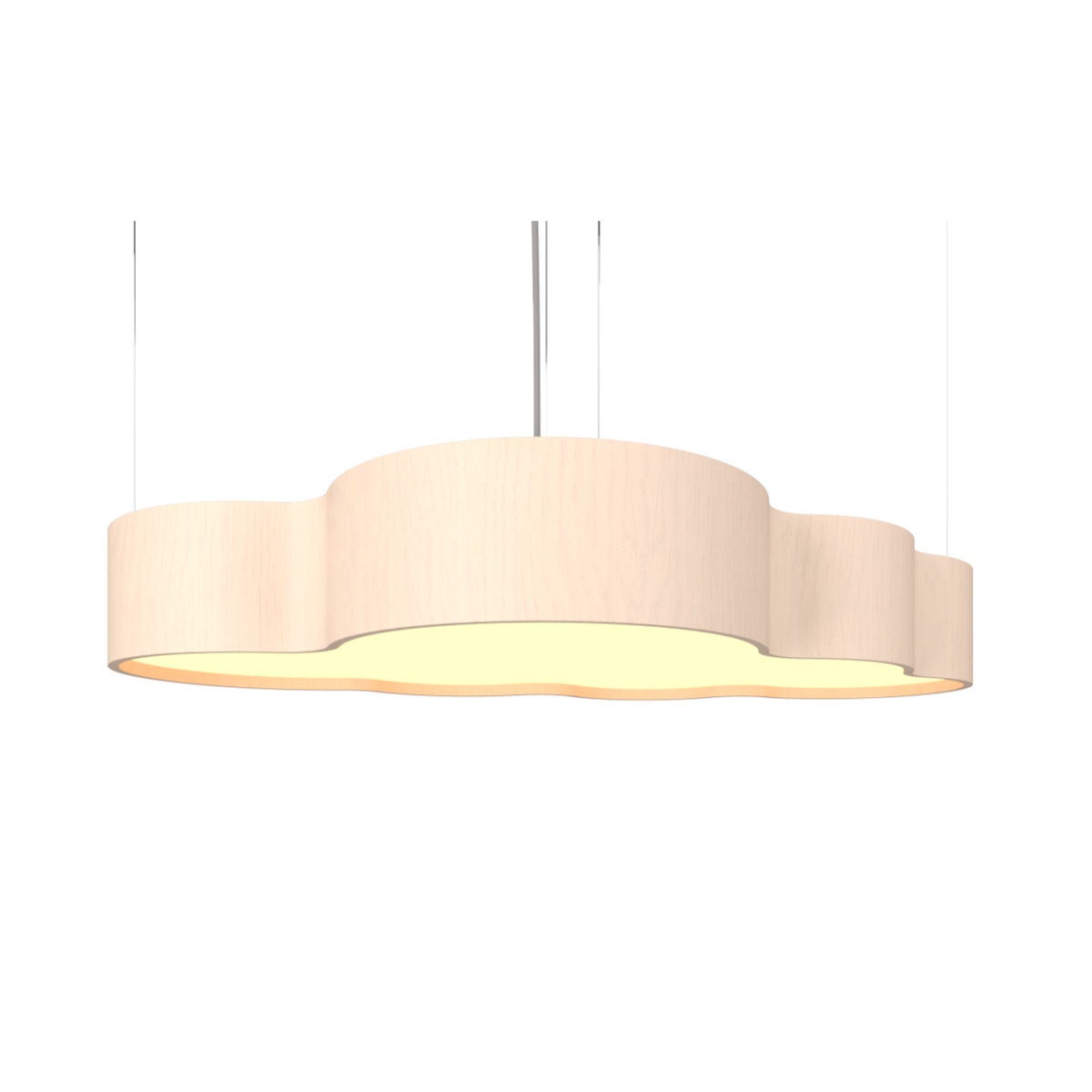Accord Lighting 1654LED.48 Nuvula Accord Suspension dans un cappuccino bio