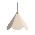 Accord Lighting 1656.48 Aura Accord Pendant in Organic Cappuccino