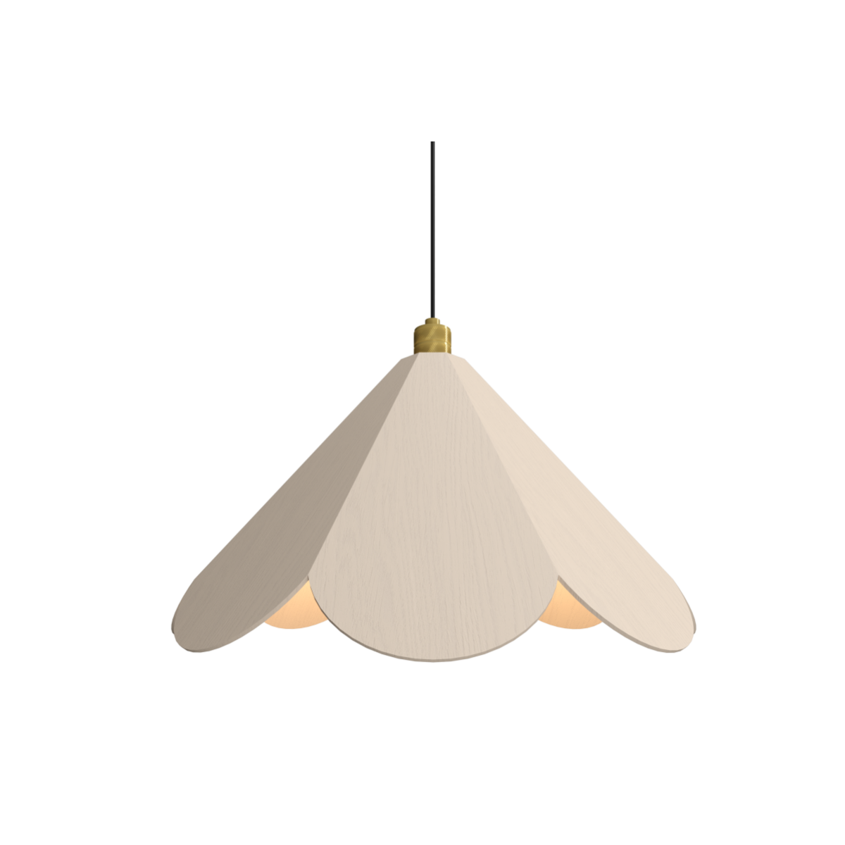 Accord Lighting 1657.48 Aura Accord Pendant in Organic Cappuccino