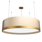 Accord Lighting 1550.48 Cylindrical Accord Pendant in Organic Cappuccino