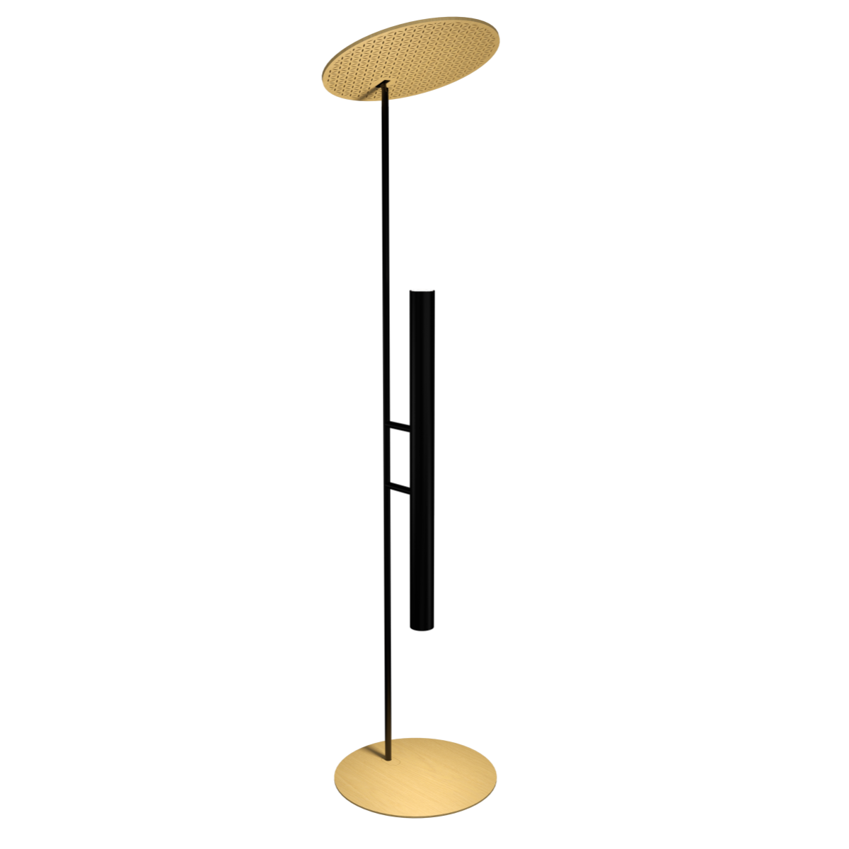 Accord Lighting 3066.49 Harmony Accord Floor Lamp in Organic Gold
