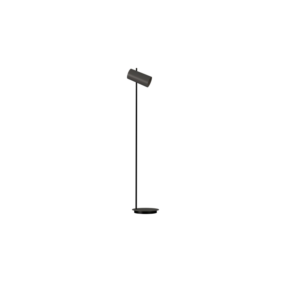 Accord Lighting 3065.50 Cylindrical Accord Floor Lamp in Organic Grey