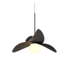 Accord Lighting 1647.50 Oyster Accord Suspension en gris organique