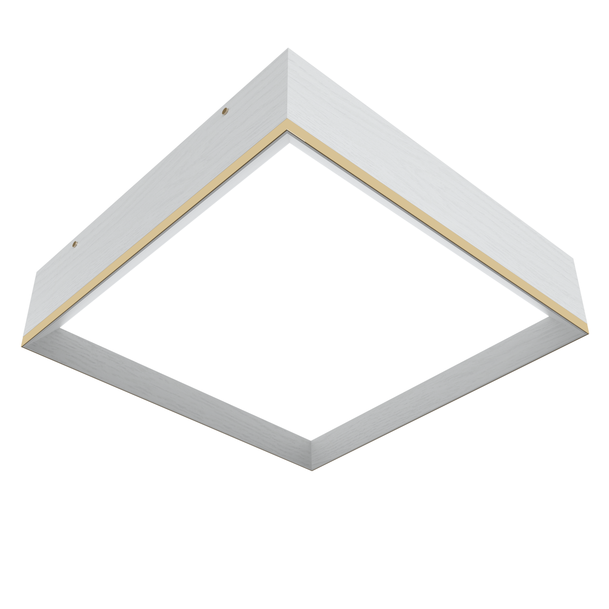Accord Lighting 5131LED.47 Squadro Accord Ceiling in Organic White