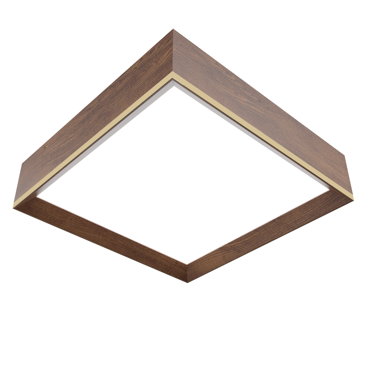 Accord Lighting 5131LED.06 Squadro Accord Ceiling in Imbuia