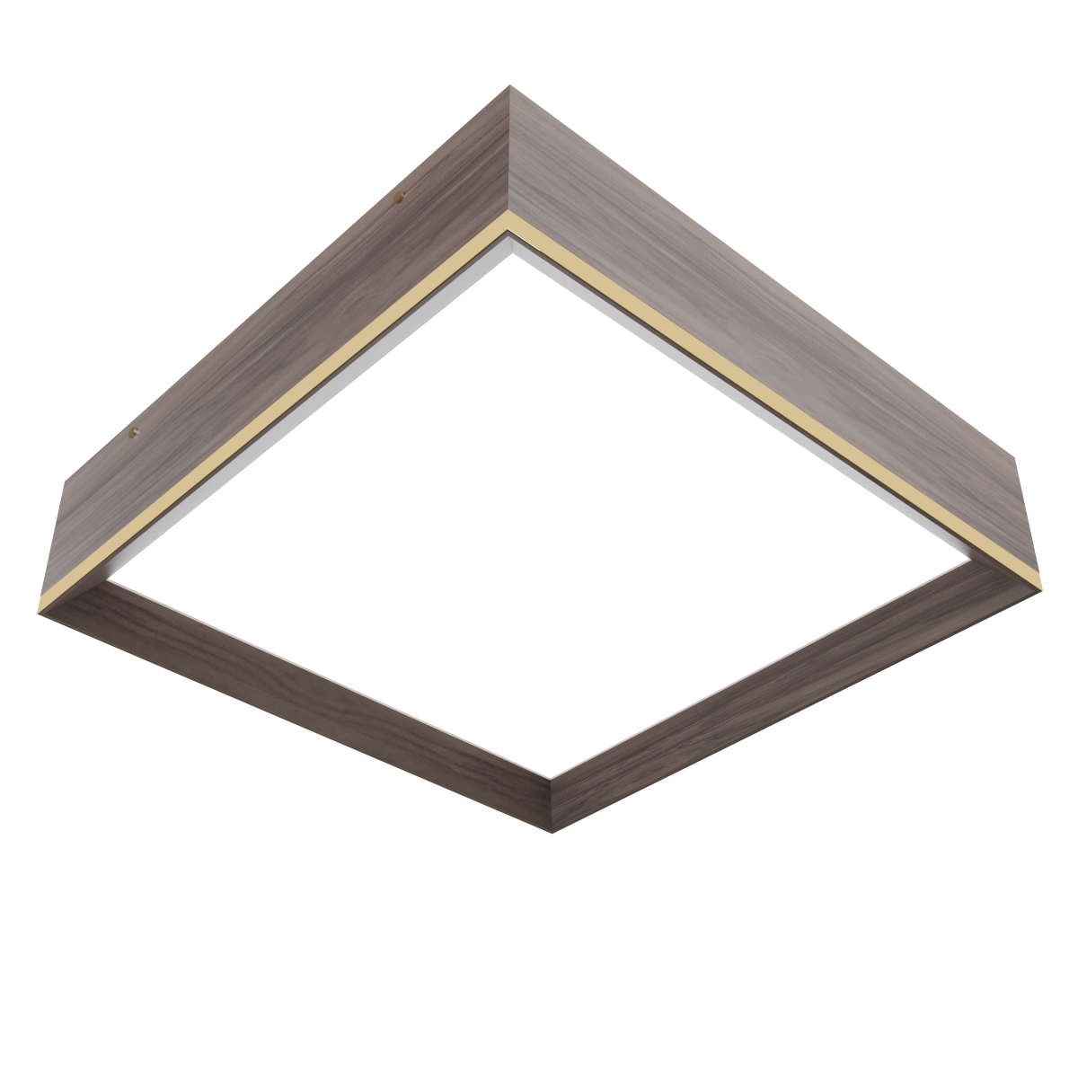 Accord Lighting 5131LED.18 Squadro Accord Ceiling in American Walnut