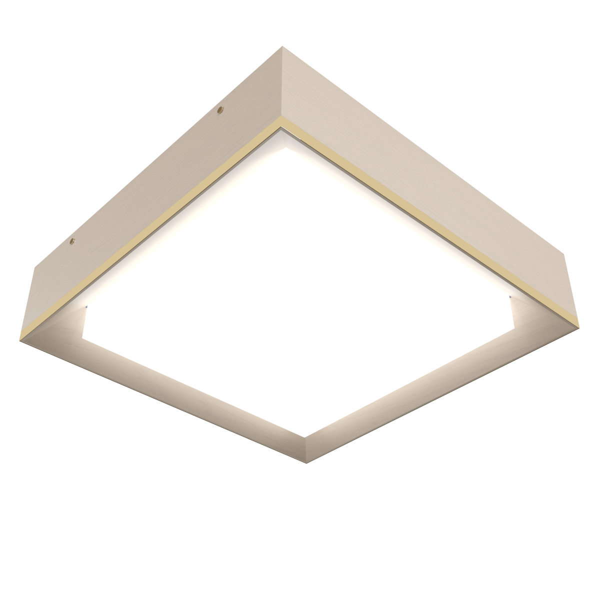 Accord Lighting 5132LED.48 Squadro Accord Ceiling in Organic Cappuccino