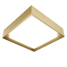 Accord Lighting 5132LED.49 Squadro Accord Ceiling in Organic Gold