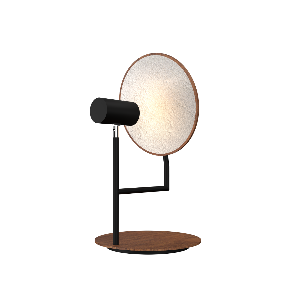 Accord Lighting 7105.06 Dot Accord Table Lamp in Imbuia