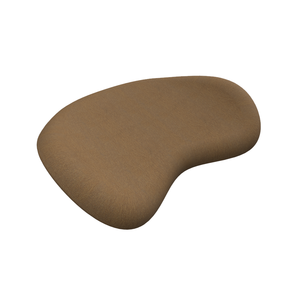 Umage 703-01 Horizons, pouf décoratif « A Conversation Piece » couleur brun sucre