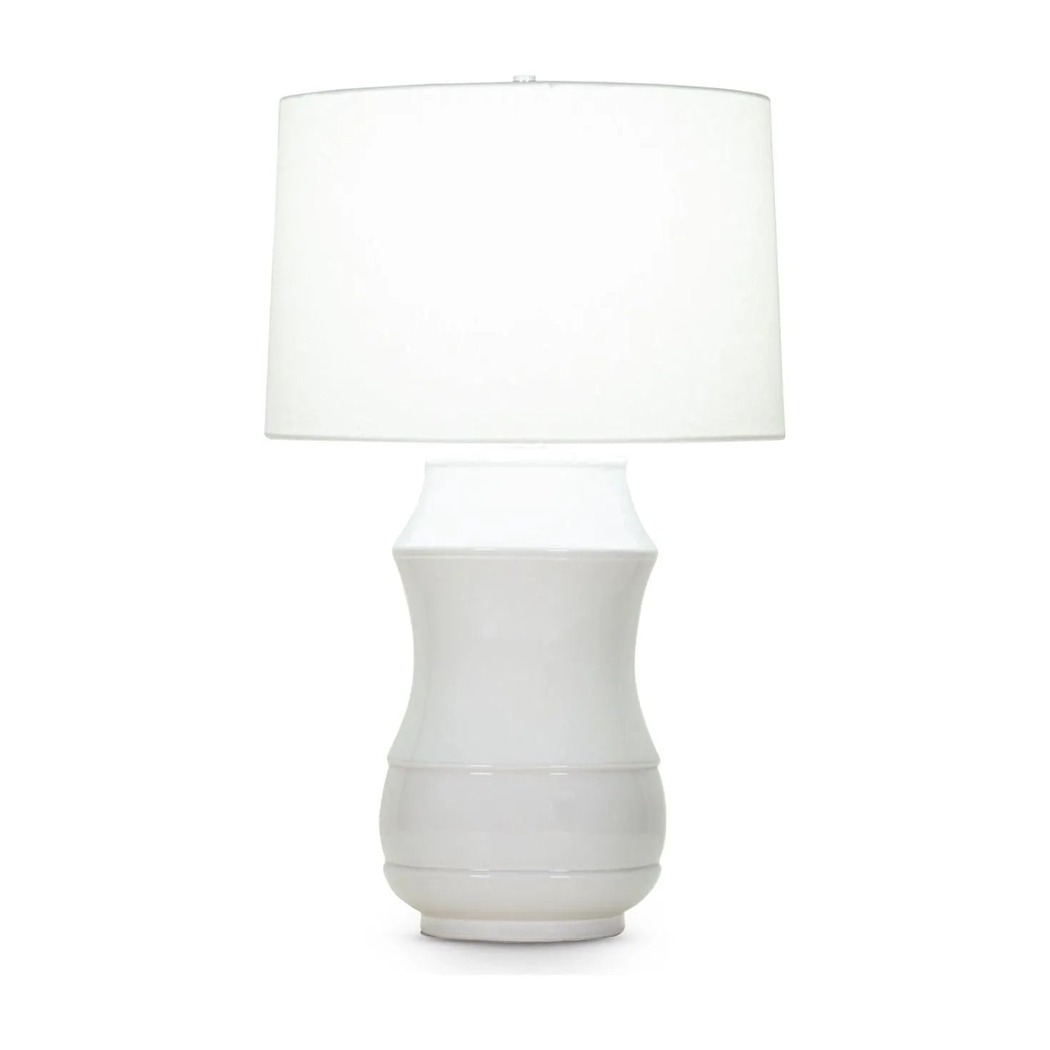 Flow Decor-4073-OWL-Table Lamps-Adderley-Off-White