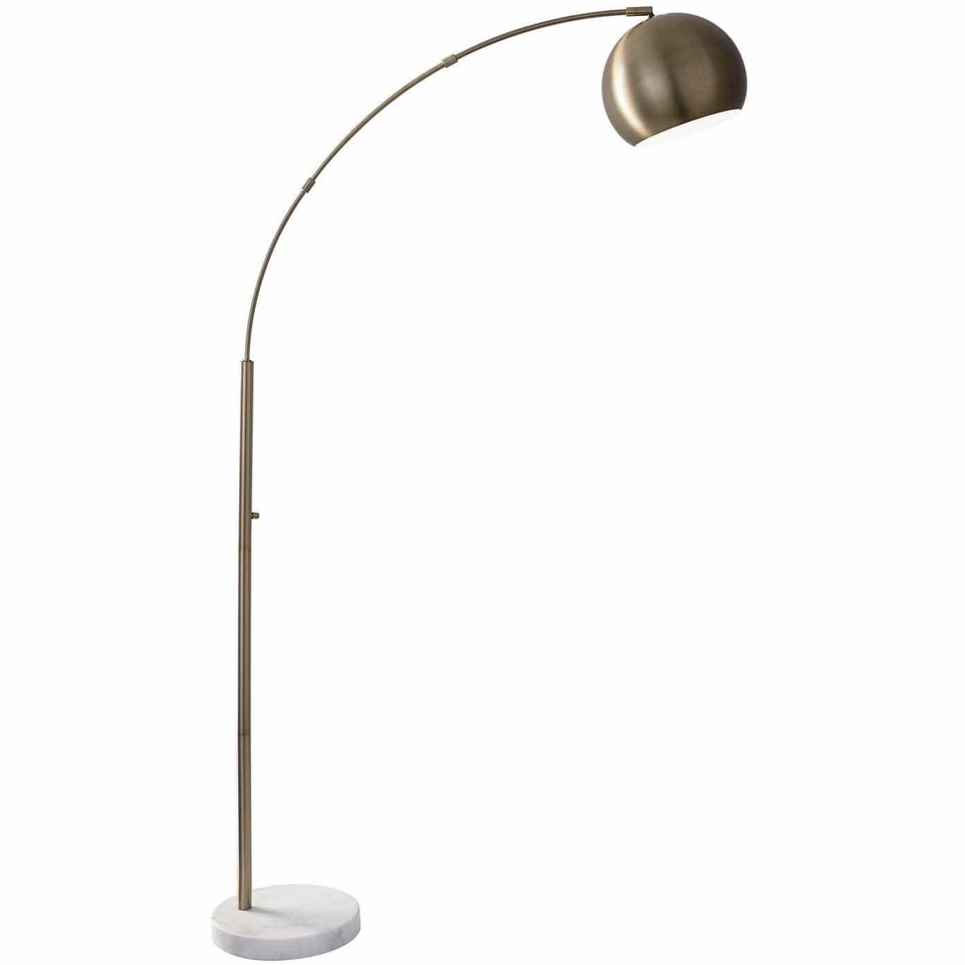 Adesso Home - Astoria Arc Floor Lamp - 5170-21 | Montreal Lighting & Hardware