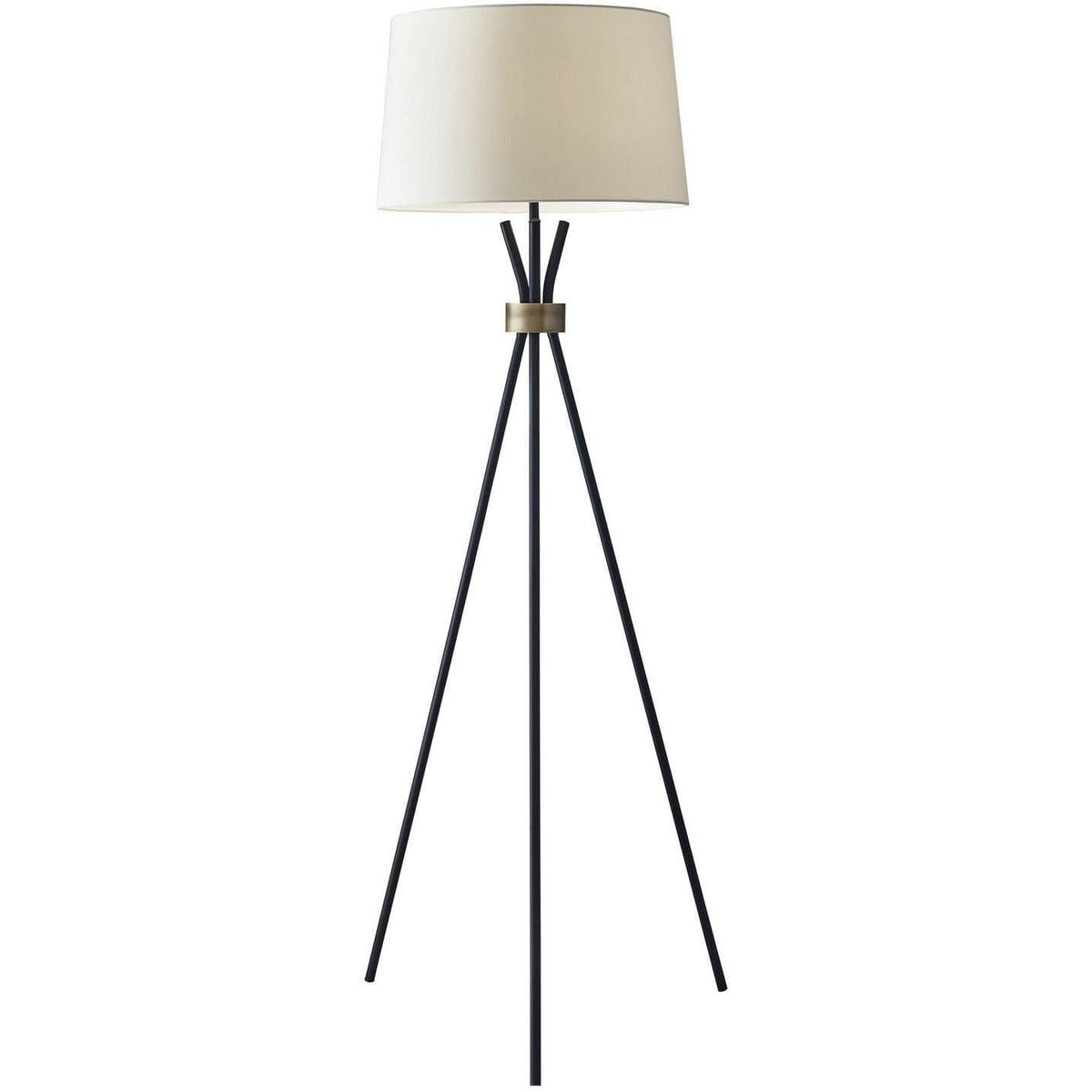 Adesso Home - Benson Floor Lamp - 3835-01 | Montreal Lighting & Hardware