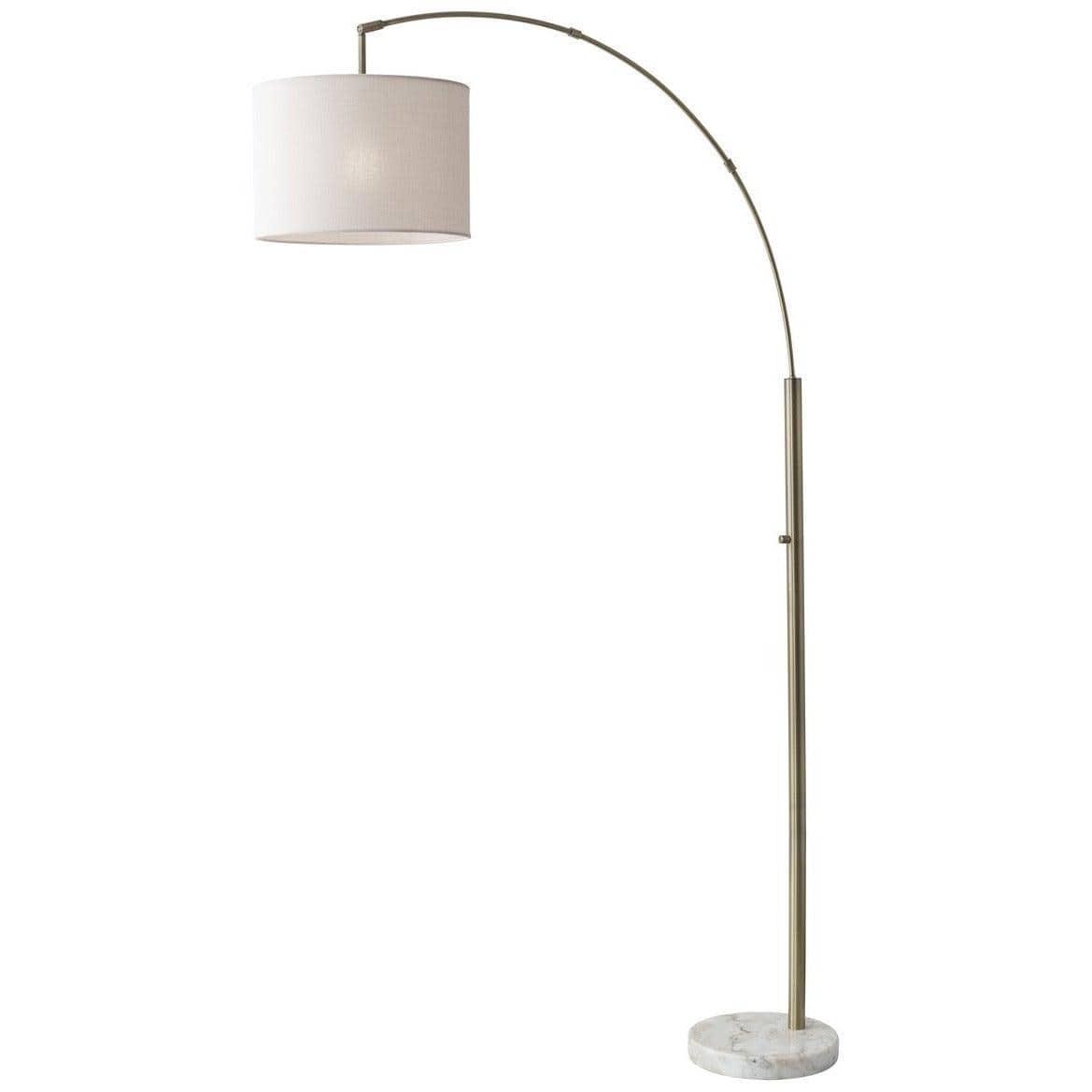 Adesso Home - Bowery Arc Floor Lamp - 4249-21 | Montreal Lighting & Hardware