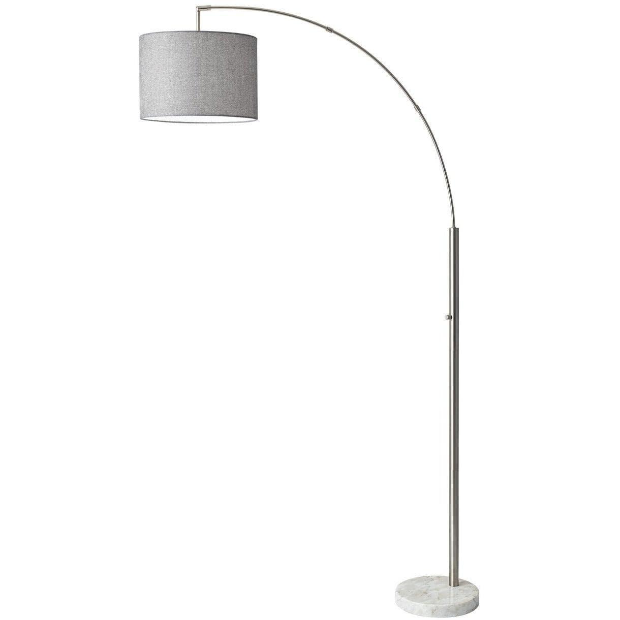 Adesso Home - Bowery Arc Floor Lamp - 4249-22 | Montreal Lighting & Hardware