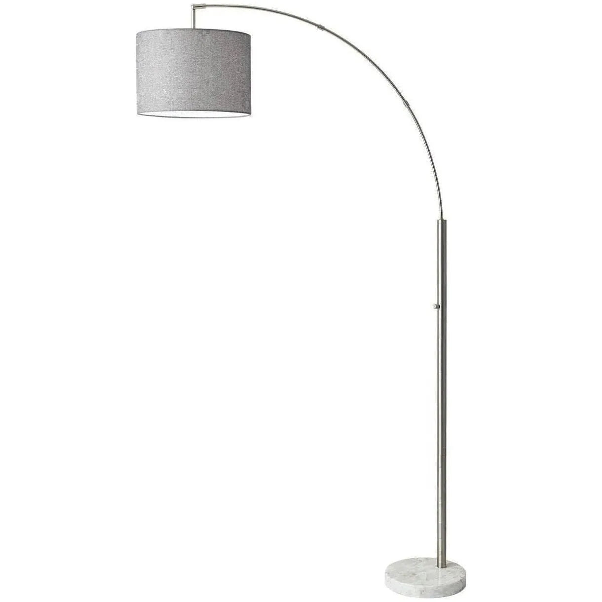 Adesso Home - Bowery Arc Floor Lamp - 4249-21 | Montreal Lighting & Hardware