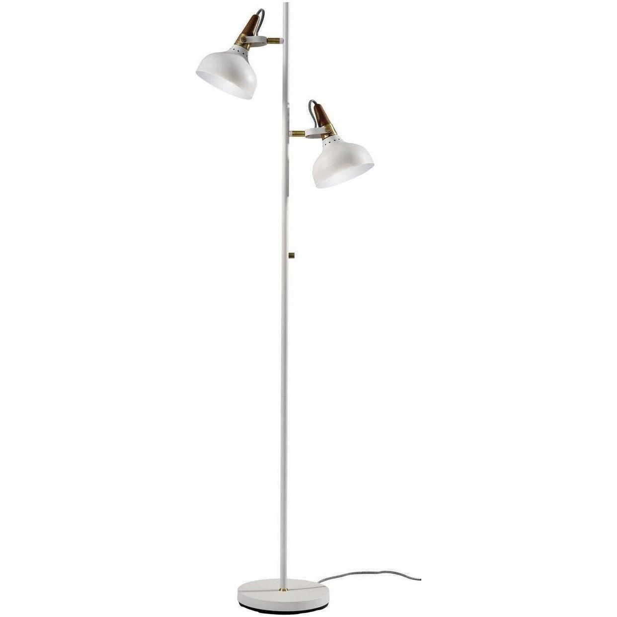 Adesso Home - Brunswick Floor Lamp - 3536-01 | Montreal Lighting & Hardware