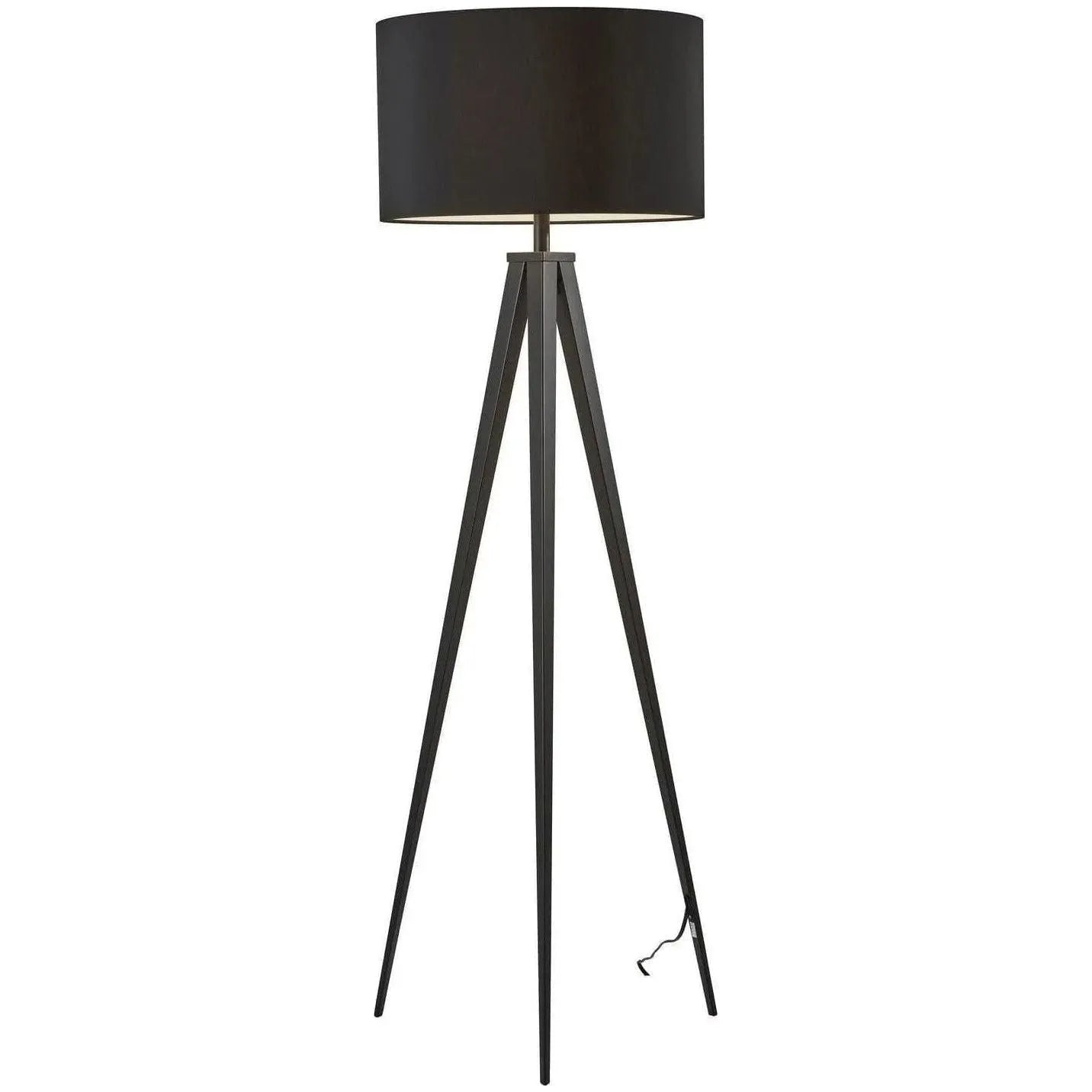 Adesso Home - Director Floor Lamp - 6424-01 | Montreal Lighting & Hardware