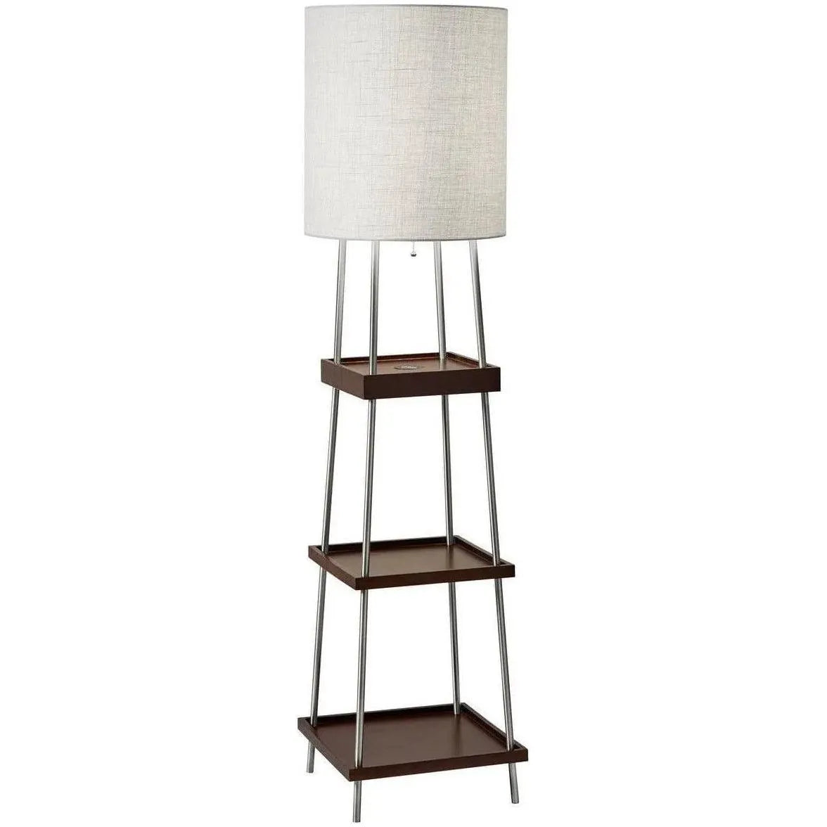 Adesso Home - Henry Floor Lamp w/ Wireless Charging Station - 3459-15 | Montreal Lighting & Hardware