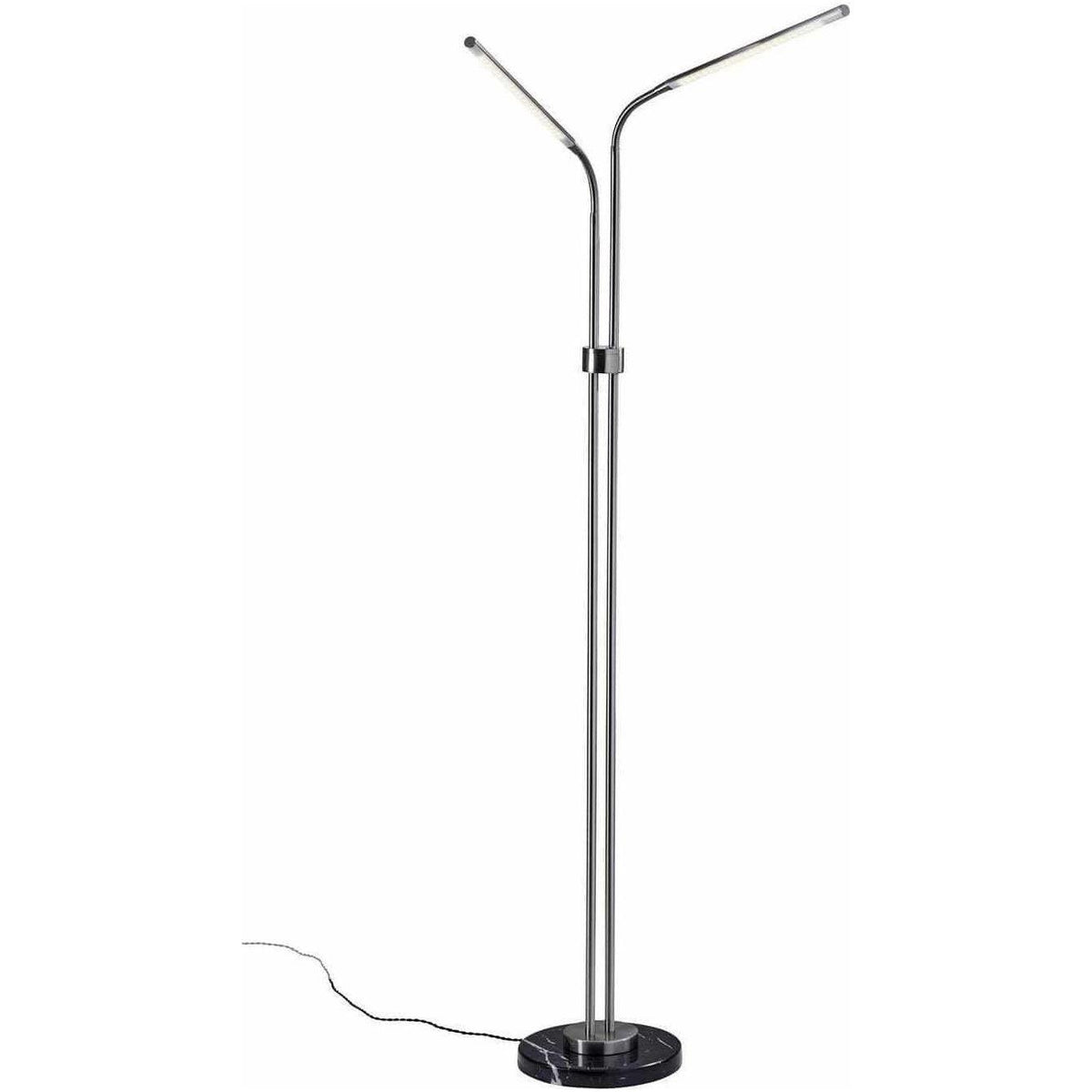 Adesso Home - Hydra LED Floor Lamp - 3049-22 | Montreal Lighting & Hardware