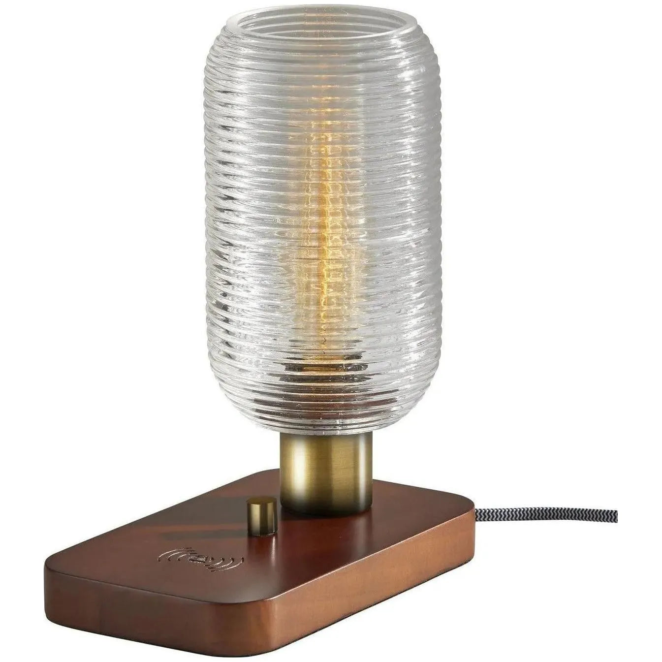 Adesso Home - Isaac Charging Table Lamp - 3419-21 | Montreal Lighting & Hardware