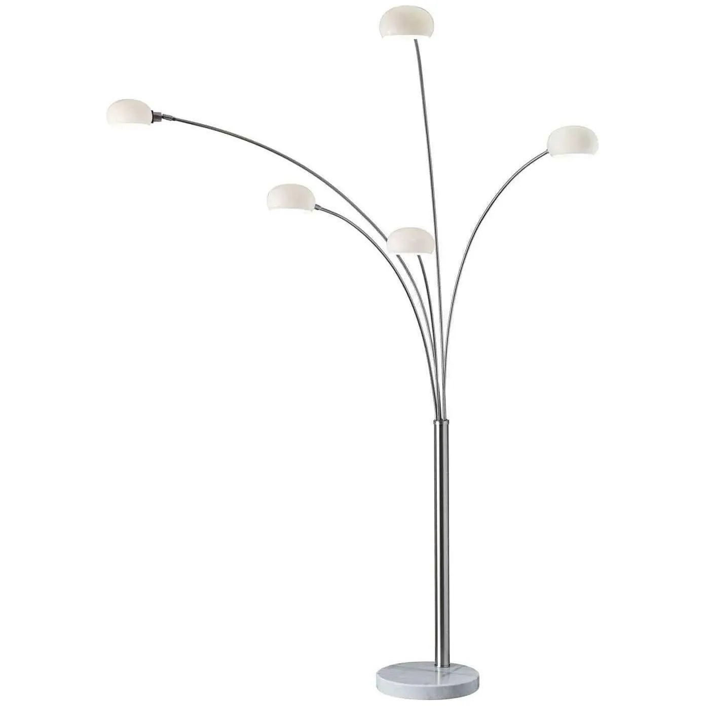 Adesso Home - Luna Arc Floor Lamp - 3346-22 | Montreal Lighting & Hardware