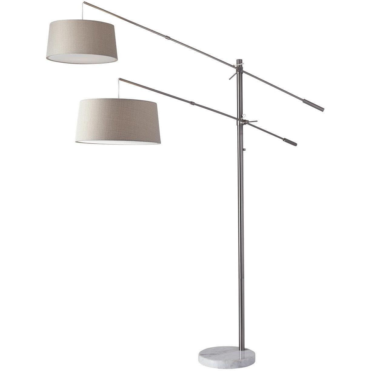 Adesso Home - Manhattan Floor Lamp - 5275-22 | Montreal Lighting & Hardware