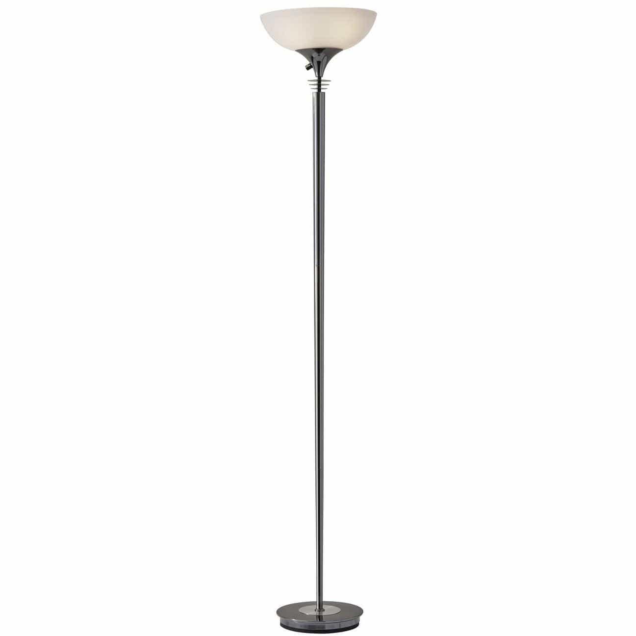 Adesso Home - Metropolis Torchiere - 5120-01 | Montreal Lighting & Hardware