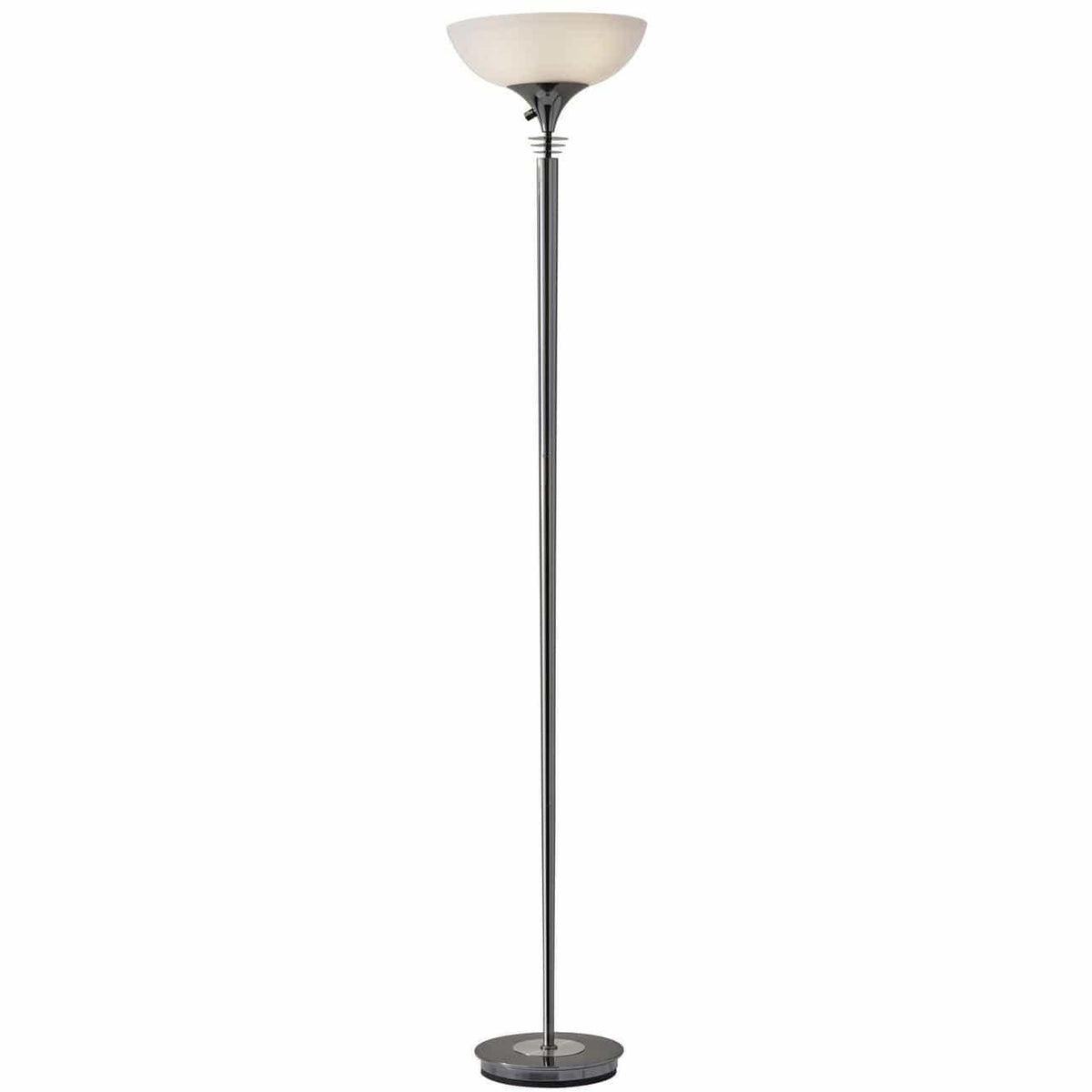 Adesso Home - Metropolis Torchiere - 5120-01 | Montreal Lighting & Hardware