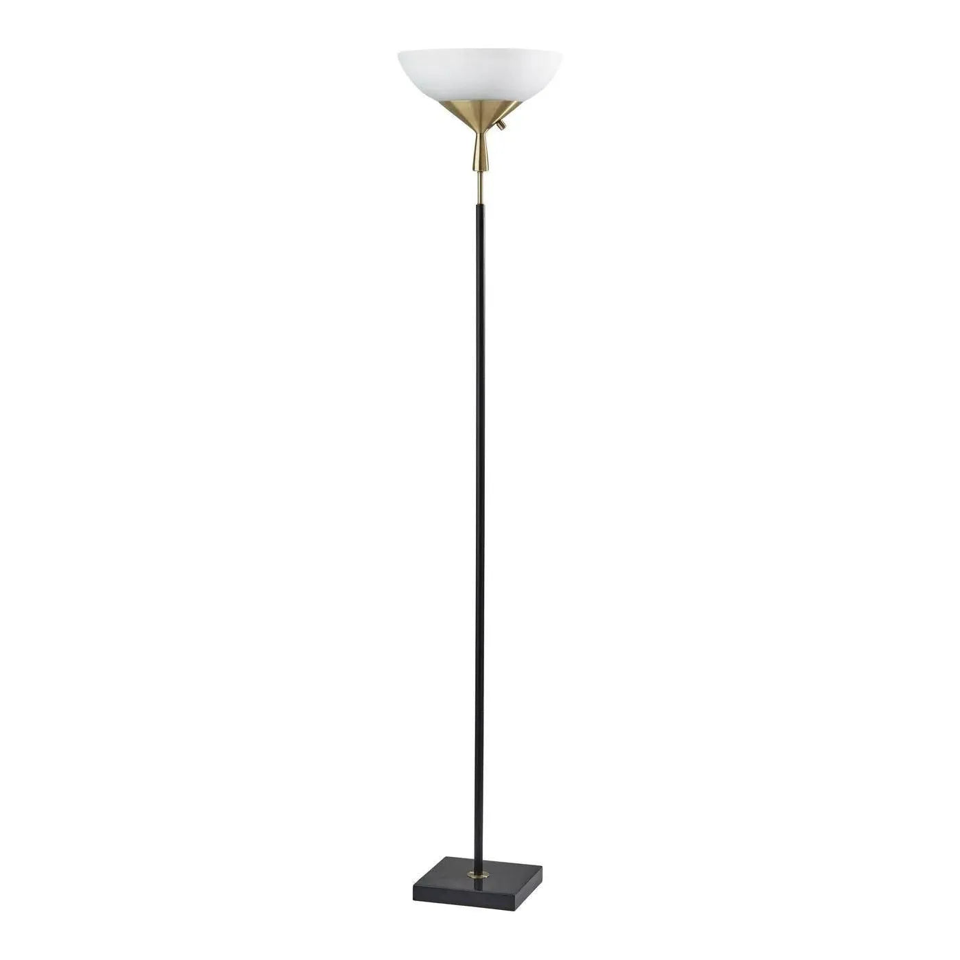 Adesso Home - Noah Torchiere - 5007-01 | Montreal Lighting & Hardware