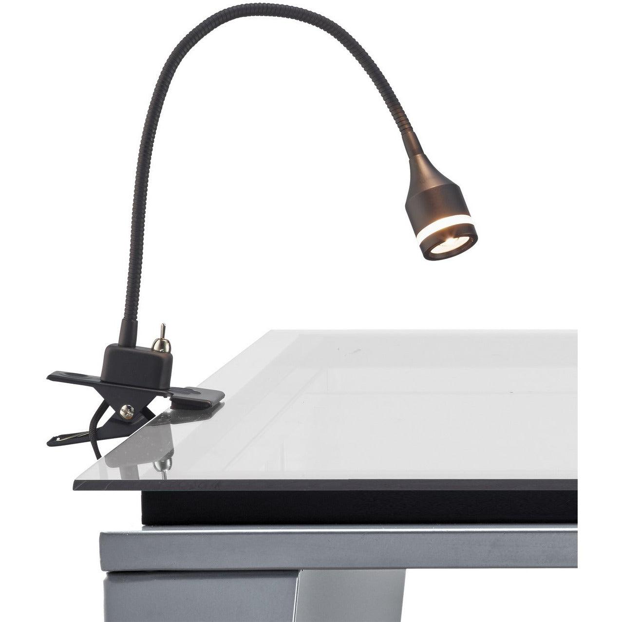Adesso Home - Prospect LED Clip Lamp - 3217-01 | Montreal Lighting & Hardware