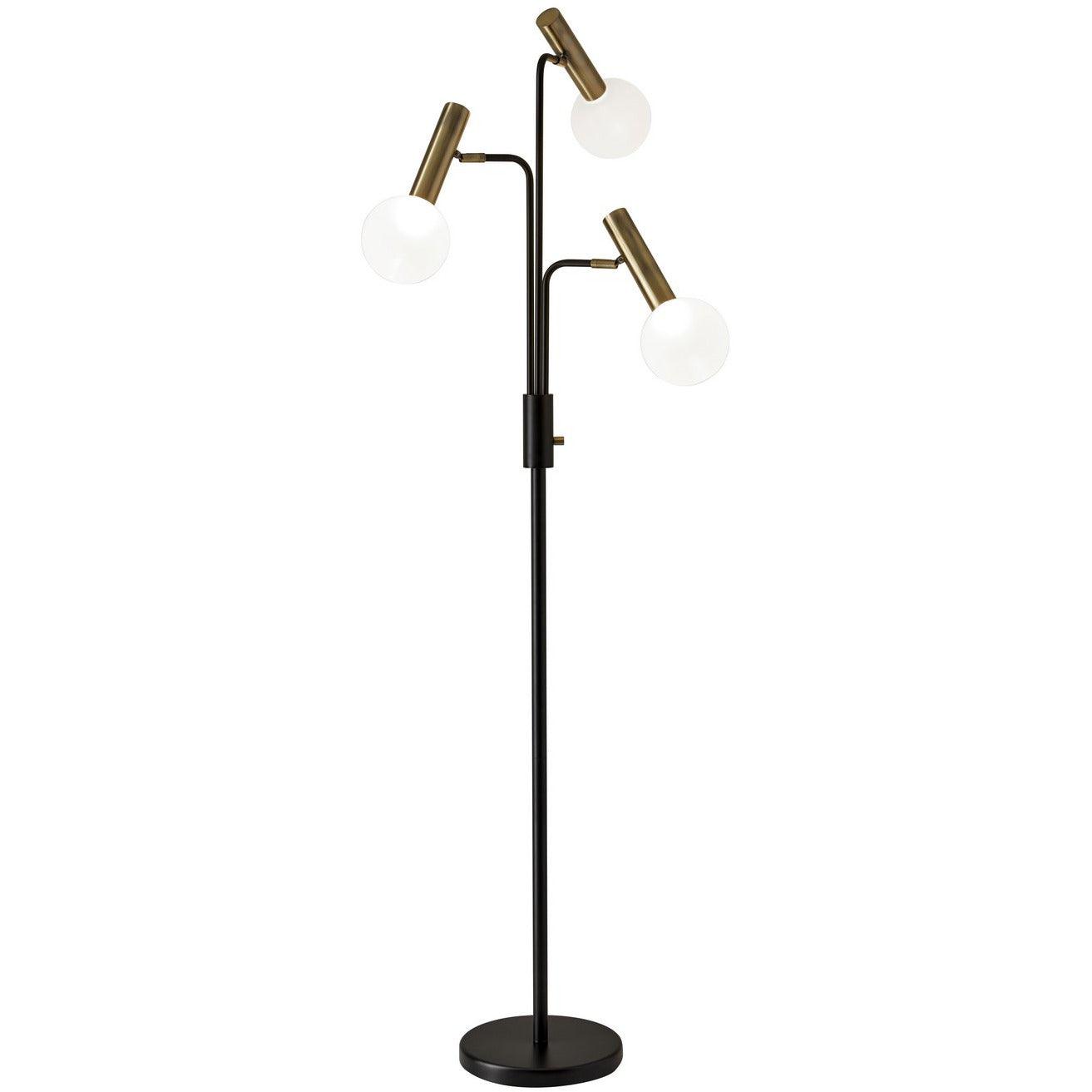 Adesso Home - Sinclair LED Floor Lamp - 3765-01 | Montreal Lighting & Hardware