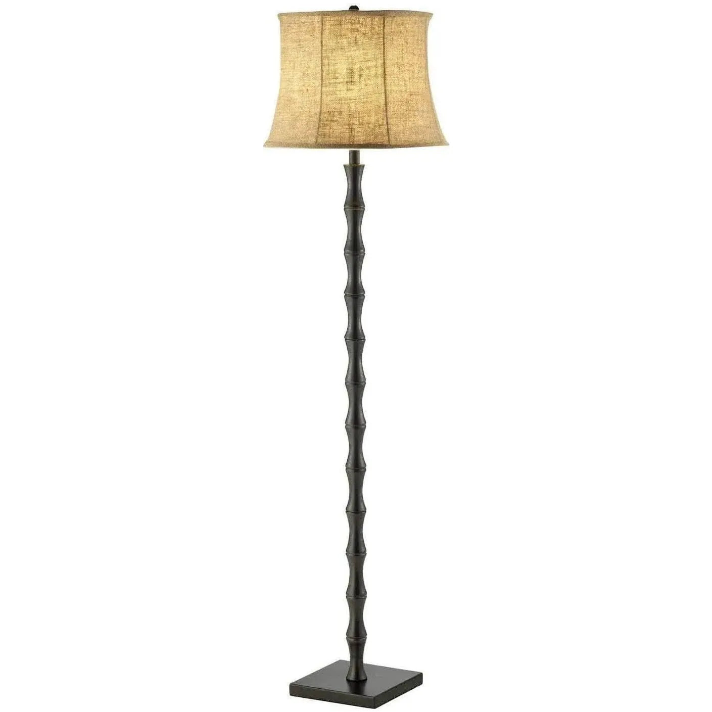 Adesso Home - Stratton Floor Lamp - 1523-01 | Montreal Lighting & Hardware