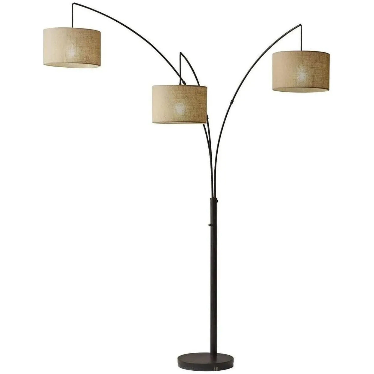 Adesso Home - Trinity Arc Floor Lamp - 4238-22 | Montreal Lighting & Hardware