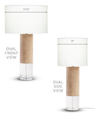 Admiral Table Lamp - FLO-4615-OVAL-OWL