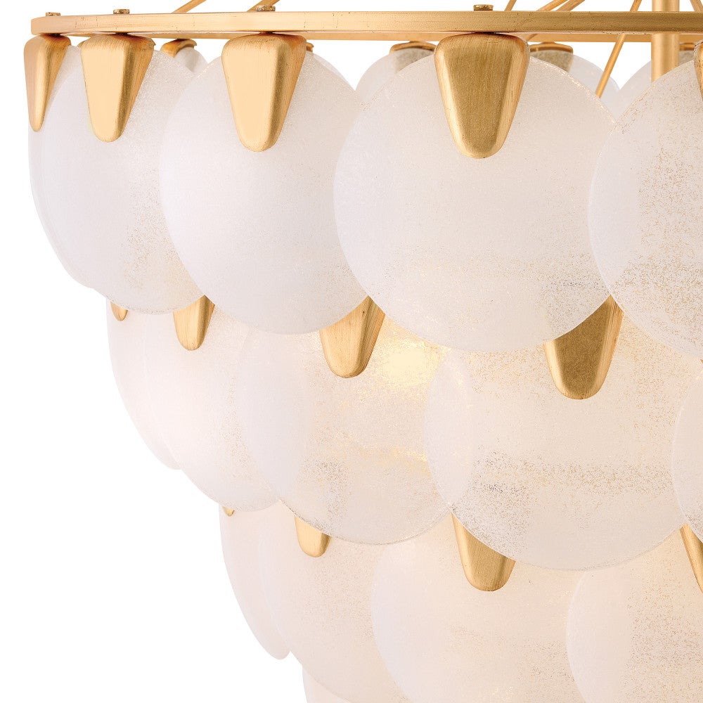 Fredrick Ramond FR46516DA Essie Pendant in Distressed Brass