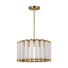 Visual Comfort Modern Collection - AKPD15127NB - Alo Medium Chandelier - Alo - Polished Natural Brass