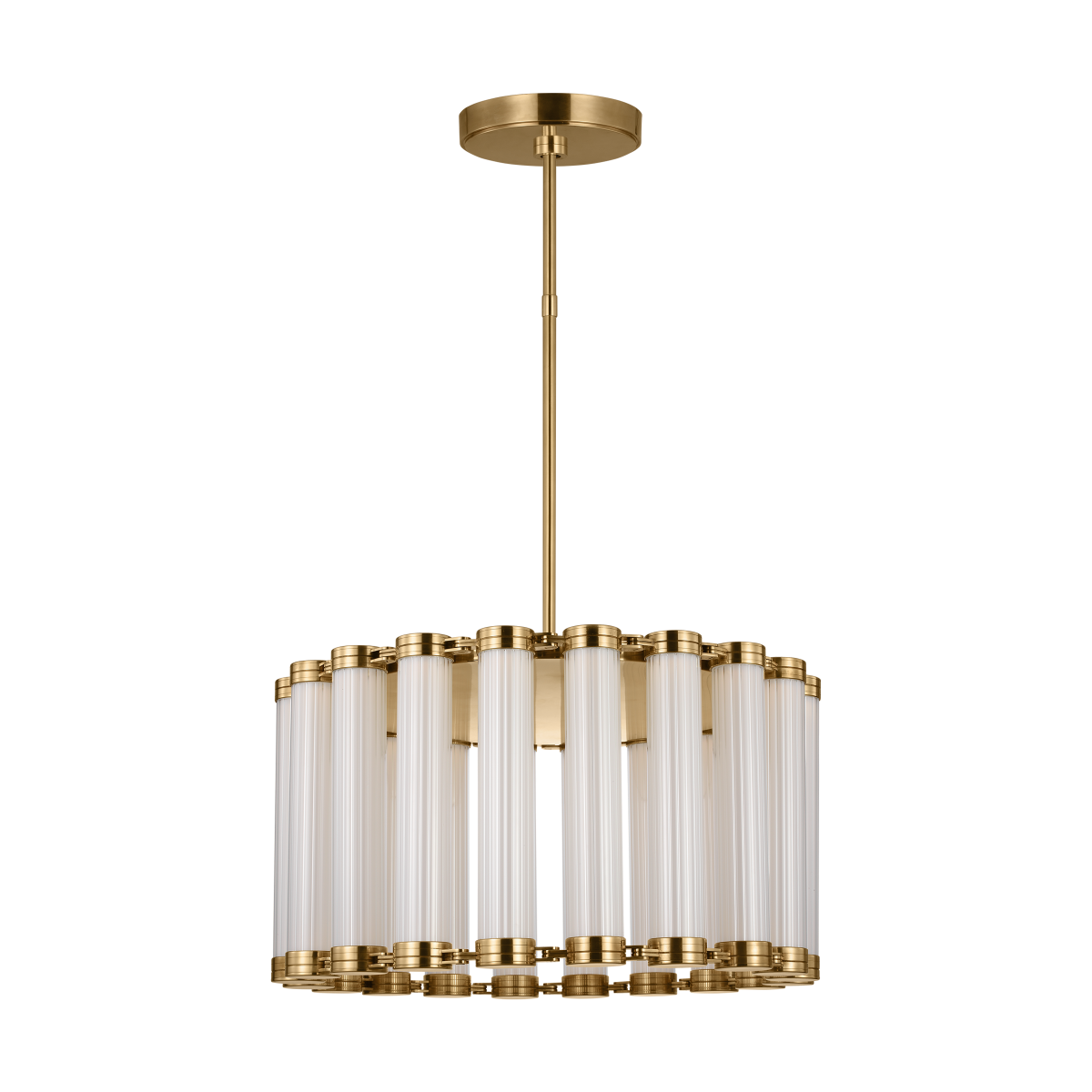Visual Comfort Modern Collection - AKPD15127NB - Alo Medium Chandelier - Alo - Polished Natural Brass