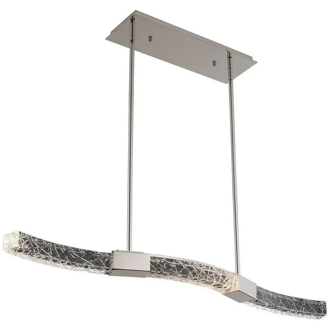 Allegri - Athena LED Linear Pendant - 034860-046-FR001 | Montreal Lighting & Hardware