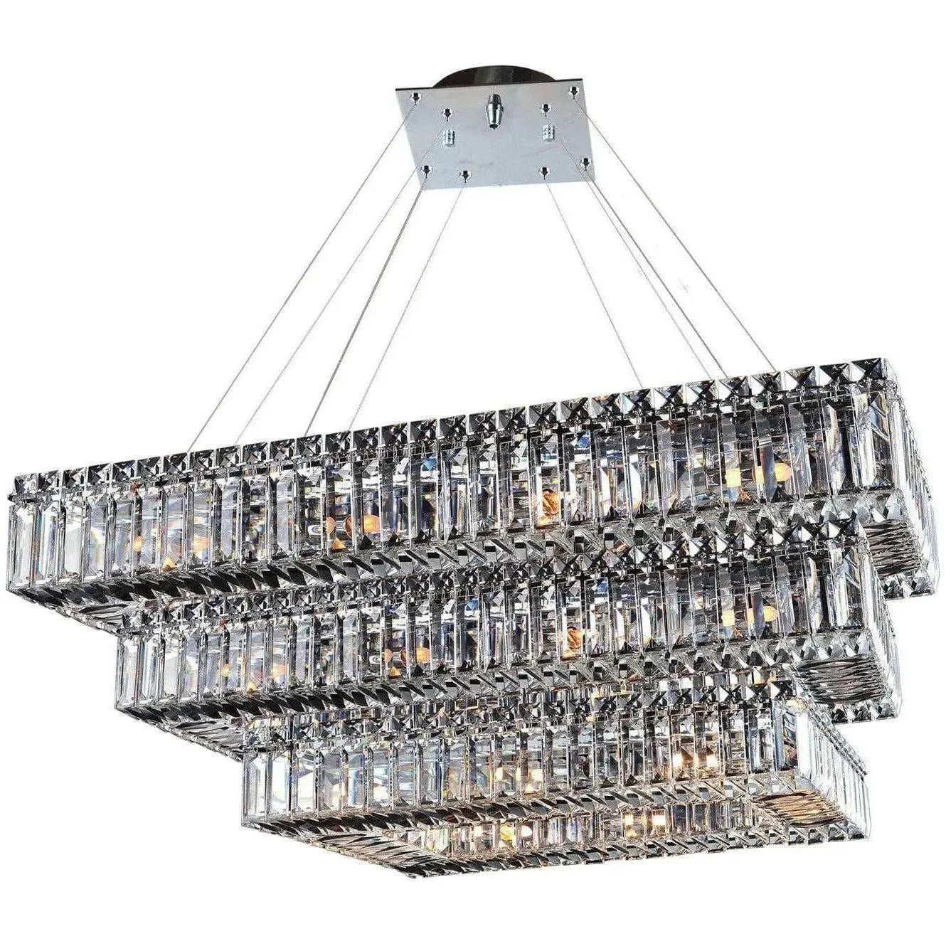 Allegri - Baguette Three-Tier Pendant - 11777-010-FR001 | Montreal Lighting & Hardware