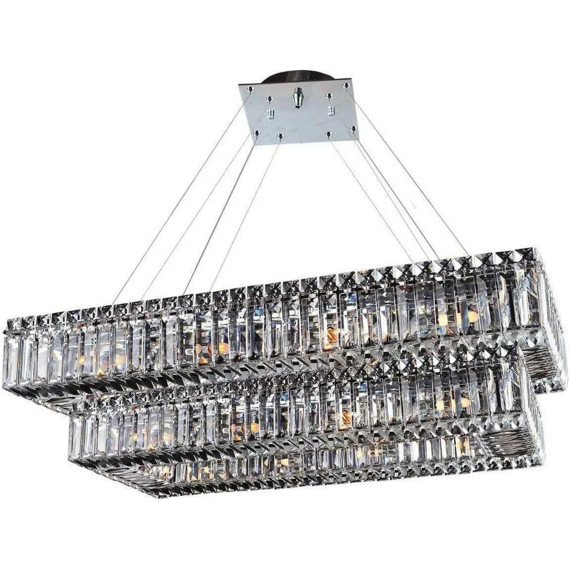 Allegri - Baguette Two-Tier Pendant - 11778-010-FR001 | Montreal Lighting & Hardware