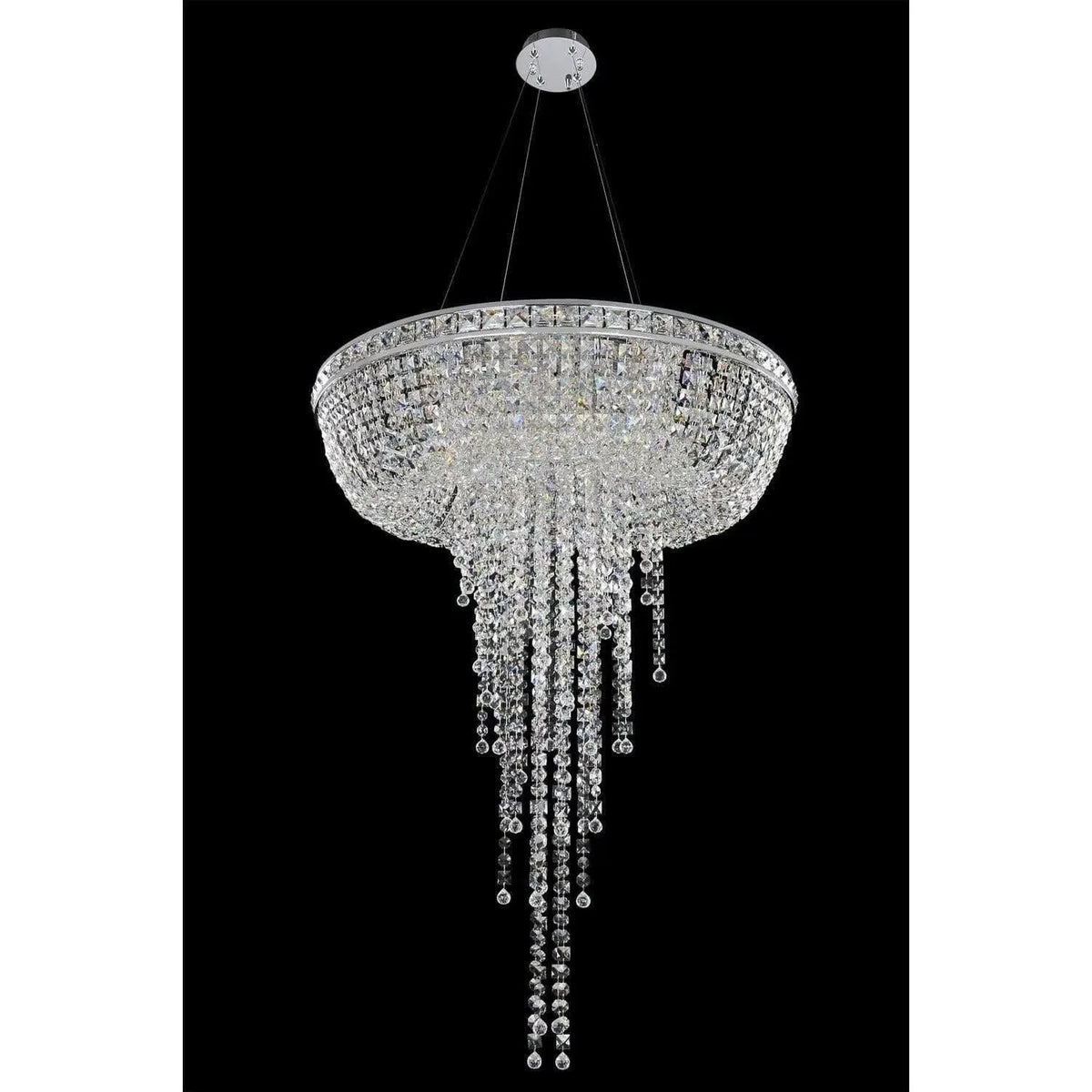 Allegri - Cascata Convertible Pendant - Flush Mount - 027352-010-FR001 | Montreal Lighting & Hardware