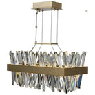 Allegri - Glacier LED Linear Suspension - 030251-038 | Montreal Lighting & Hardware