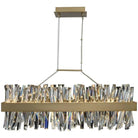Allegri - Glacier LED Linear Suspension - 030252-038 | Montreal Lighting & Hardware