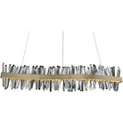Allegri - Glacier LED Linear Suspension - 030258-038 | Montreal Lighting & Hardware