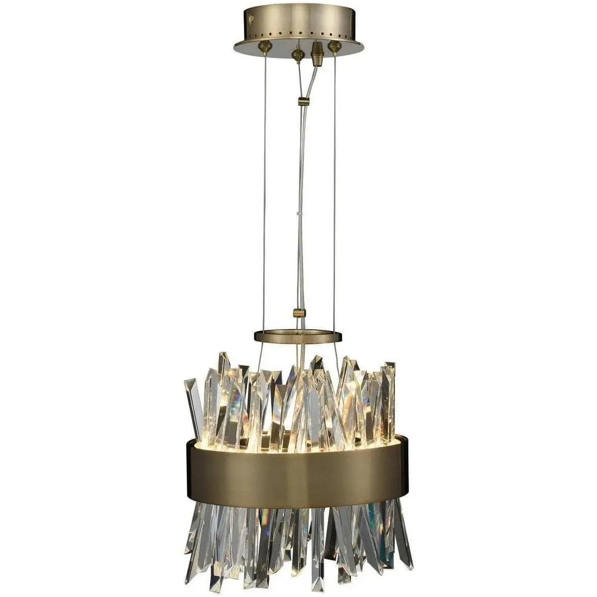 Allegri - Glacier LED Mini Pendant - 030210-038 | Montreal Lighting & Hardware
